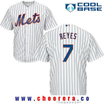 Jose Reyes New York Mets white Home jersey