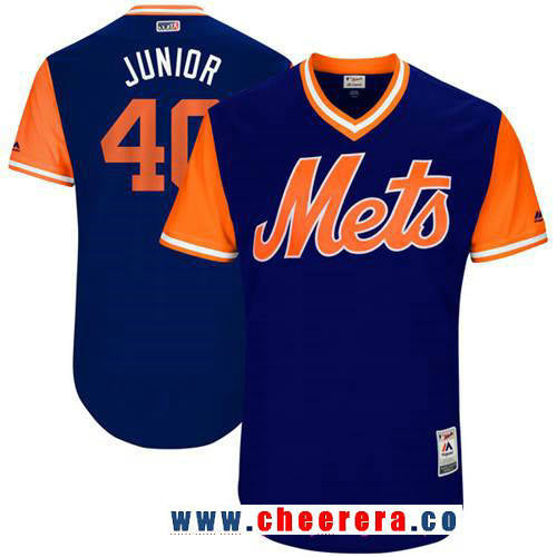 AJ Ramos New York Mets royal jersey