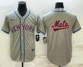 Logo New York Mets grey jersey