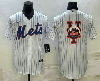Logo New York Mets white jersey