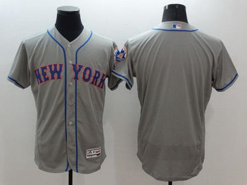 Custom New York Mets gray jersey