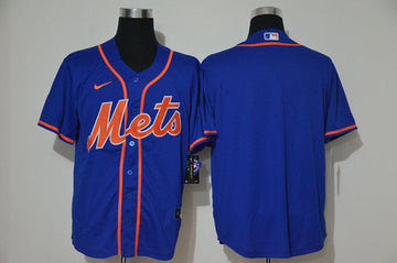 Custom New York Mets royal jersey