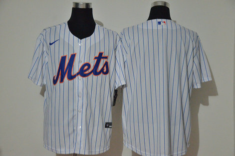 Custom New York Mets white jersey