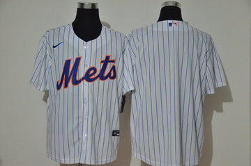 Custom New York Mets white jersey