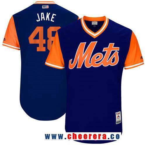 Jacob New York Mets royal jersey