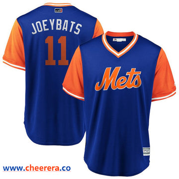Jose Bautista JoeyBats Majestic New York Mets royal jersey