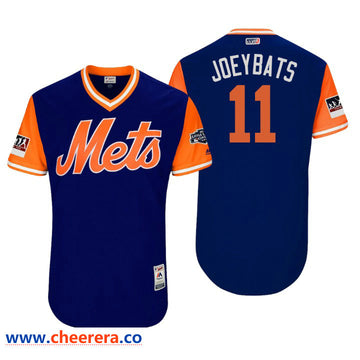 Little League New York Mets royal Classic jersey