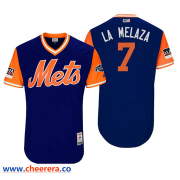 Little League New York Mets royal Classic jersey