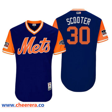 Little League New York Mets royal Classic jersey