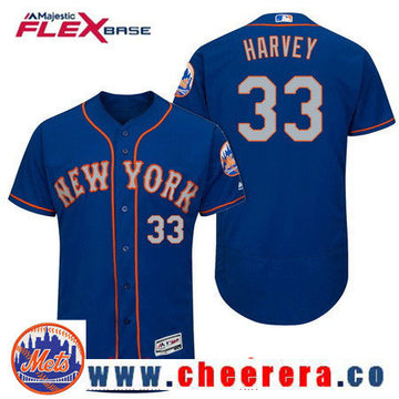 Matt Harvey New York Mets royal jersey