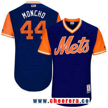 NY Rene Rivera New York Mets royal jersey
