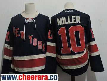 J. T. Miller New York Rangers navy Alternate jersey