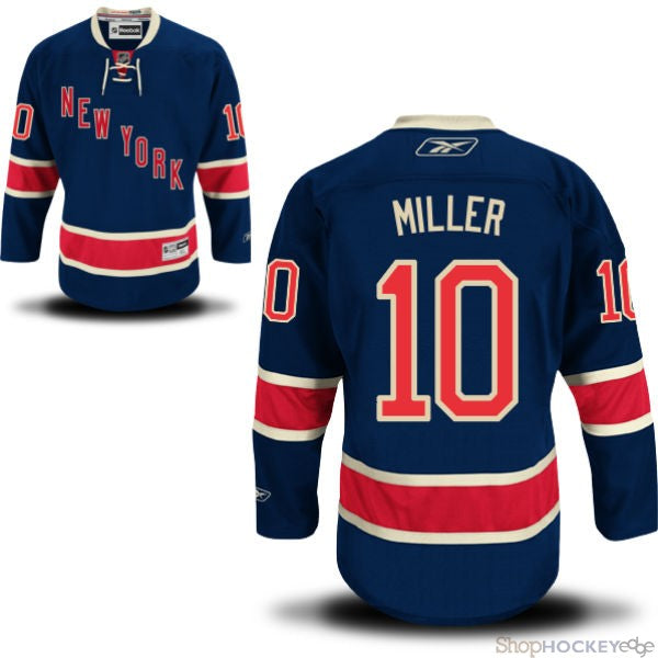J. T. Miller Reebok New York Rangers navy Alternate jersey
