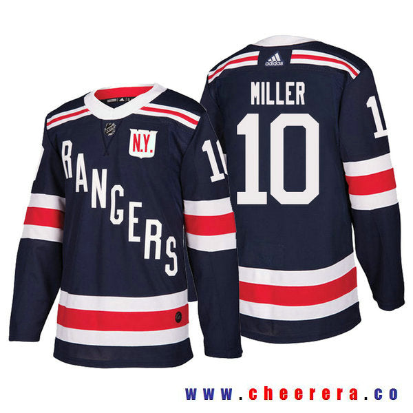 J.T. Miller New York Rangers navy Winter Classic jersey