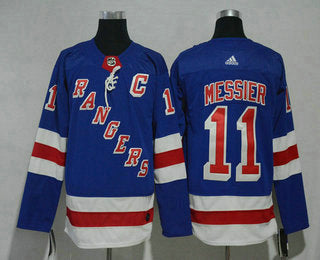 Mark Messier New York Rangers royal Home jersey