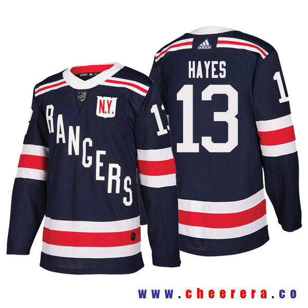 Kevin Hayes New York Rangers navy Winter Classic jersey