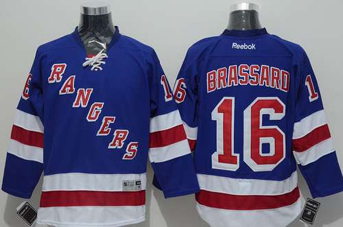Derick Brassard New York Rangers blue jersey