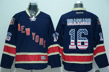 Derick Brassard Reebok New York Rangers navy Third jersey