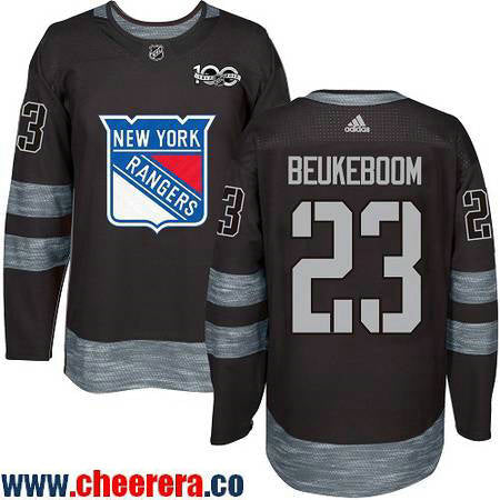 Jeff Beukeboom New York Rangers black jersey