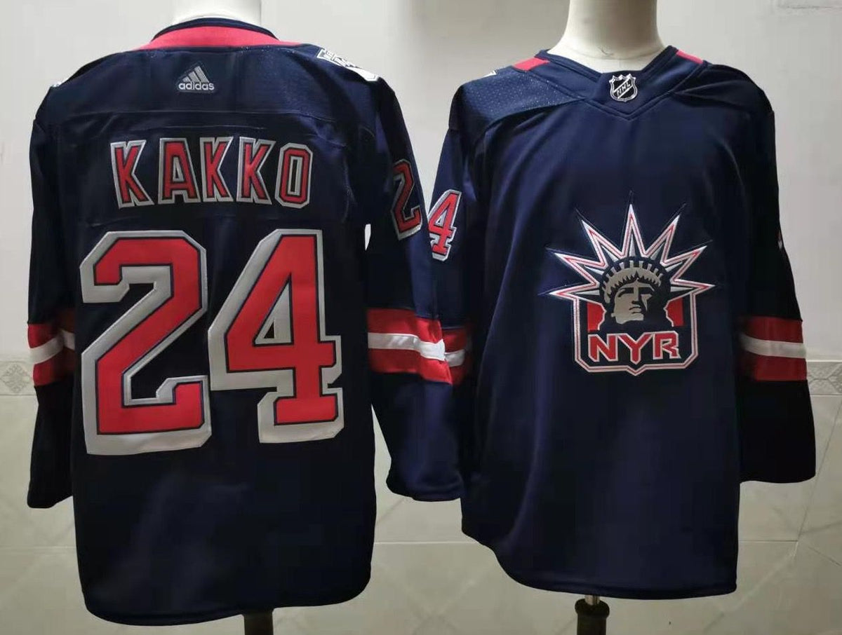 Kaapo Kakko New York Rangers navy jersey