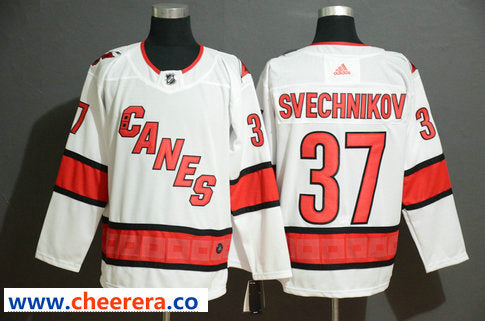 Andrei Svechnikov Carolina Hurricanes white jersey