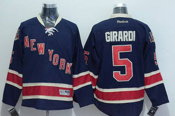 Dan Girardi New York Rangers navy Third jersey
