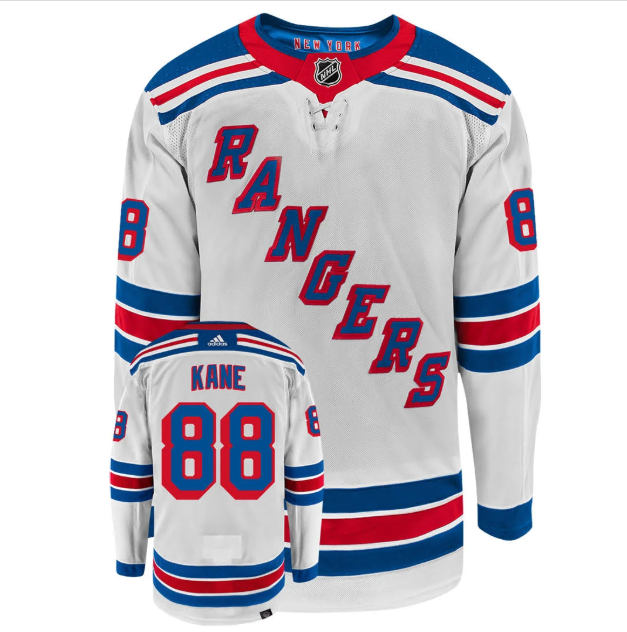 Patrick Kane New York Rangers white jersey