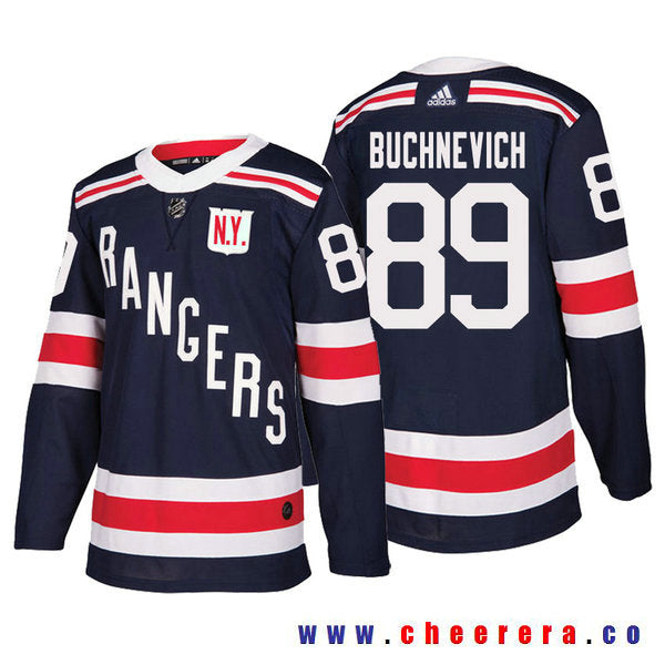 Pavel Buchnevich New York Rangers navy Winter Classic jersey