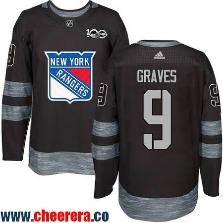 Adam Graves New York Rangers black jersey