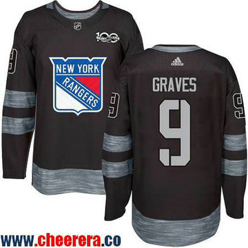 Adam Graves New York Rangers black jersey