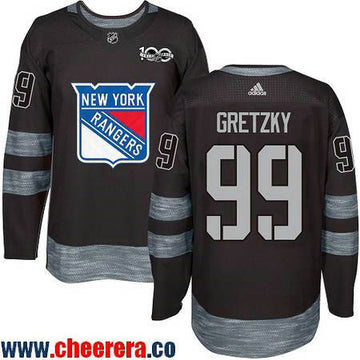 Wayne Gretzky New York Rangers black jersey