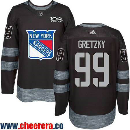 Wayne Gretzky New York Rangers black jersey
