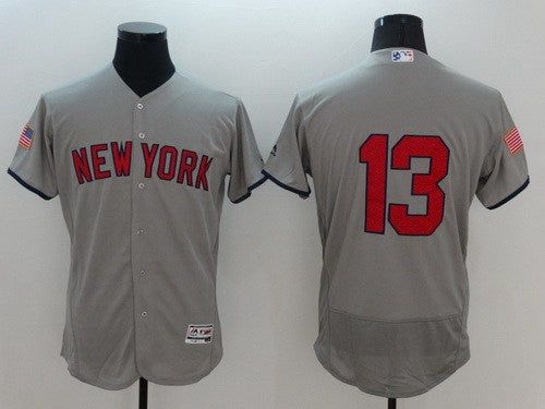 Alex Rodriguez New York Yankees gray Fashion jersey