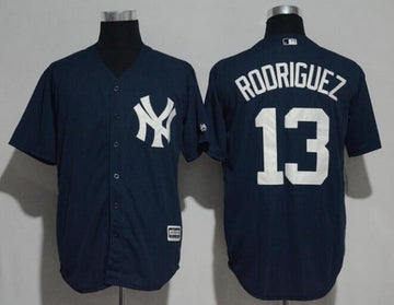 Alex Rodriguez New York Yankees navy jersey
