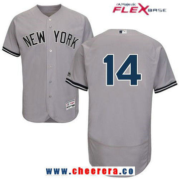 Starlin Castro New York Yankees gray Road jersey