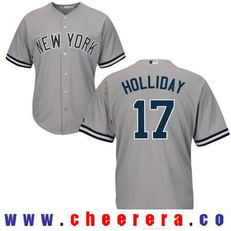 Matt Holliday New York Yankees gray Road jersey