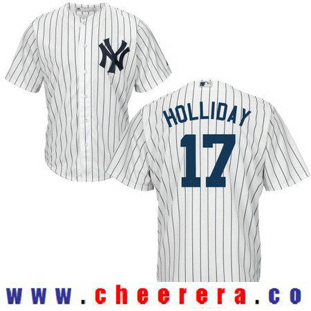 Matt Holliday New York Yankees white Home jersey
