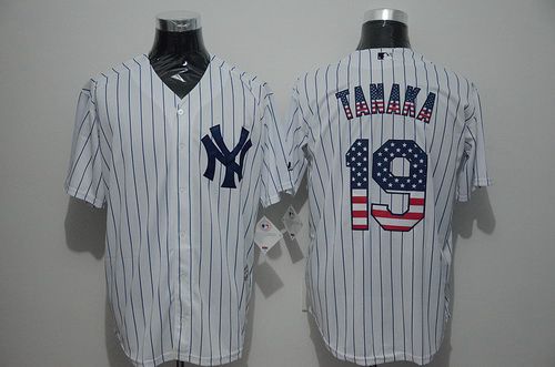 Masahiro Tanaka New York Yankees white Fashion jersey