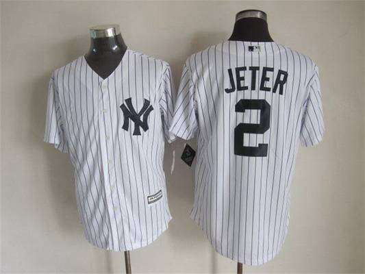 Derek Jeter New York Yankees white jersey
