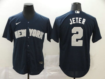 Derek Jeter New York Yankees navy jersey
