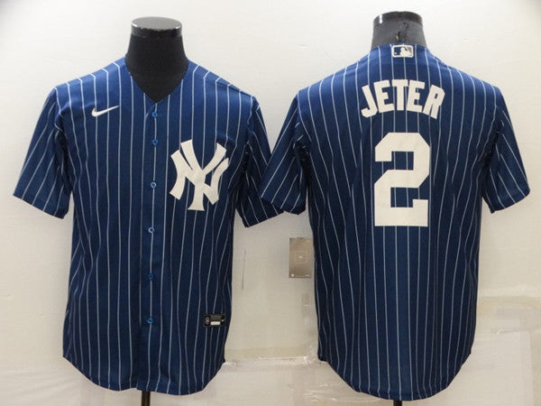 Derek Jeter New York Yankees navy jersey