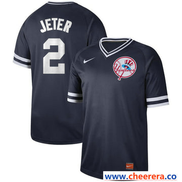 Derek Jeter New York Yankees navy Legend jersey