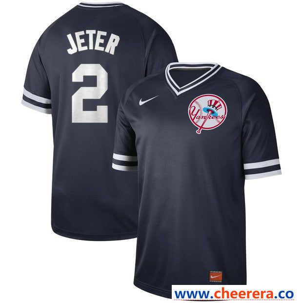 Derek Jeter New York Yankees navy Legend jersey