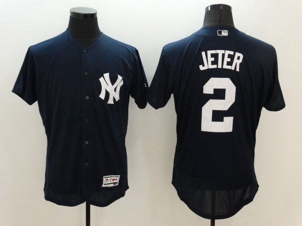 Derek Jeter New York Yankees navy jersey