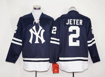 Derek Jeter New York Yankees navy jersey