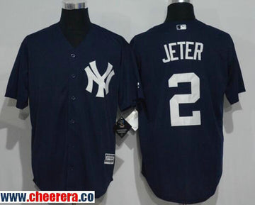 Derek Jeter New York Yankees navy jersey