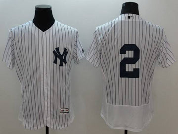 Derek Jeter New York Yankees white jersey