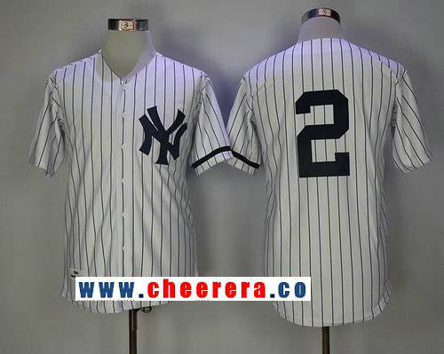 Derek Jeter New York Yankees white Throwback jersey