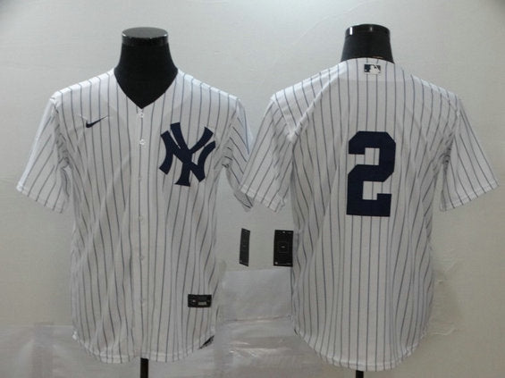 Derek Jeter New York Yankees white jersey