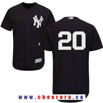 Jorge Posada New York Yankees navy jersey